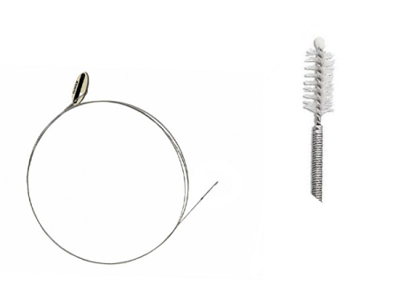 Long suction tube brush